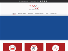Tablet Screenshot of mgpr.com.do